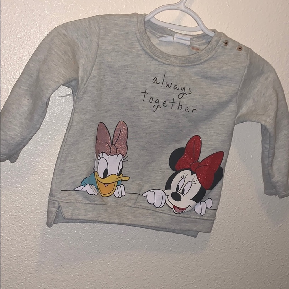 Toddler zara crew neck sweatshirt